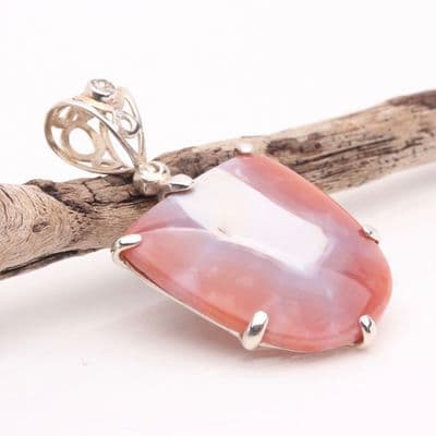 Banded Agate Pendant 1