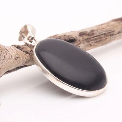 Black Agate Pendant 8
