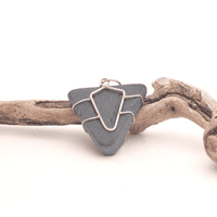 Black Azeztulite Pendant