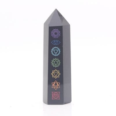 Black Obsidian Chakra Point