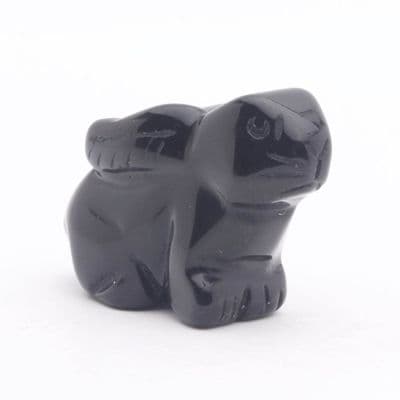 Black Obsidian Rabbit 1