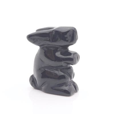 Black Obsidian Rabbit 6