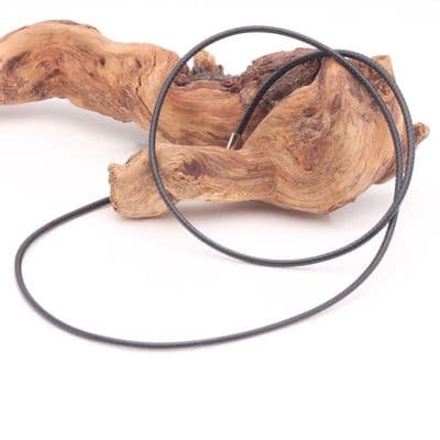 Black Waxed Cord 58cm (22