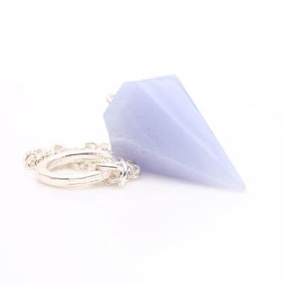 Blue Lace Agate Pendulum 6