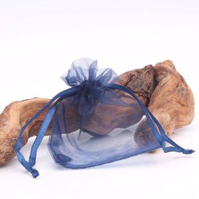 Blue Organza Gift Bag