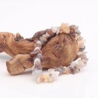 Botswana Agate Bracelet | Crystal Healing  | KSC Crystals