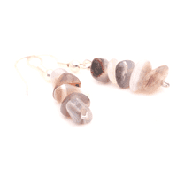 Botswana Agate Chip Earring