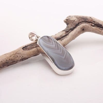 Botswana Agate Pendant 1