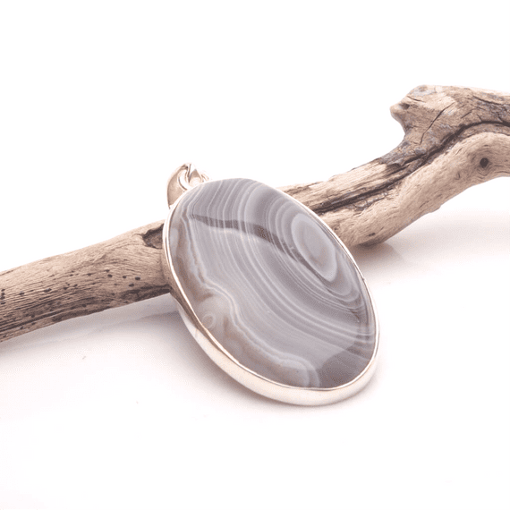 Botswana Agate Pendant | KSC Crystals