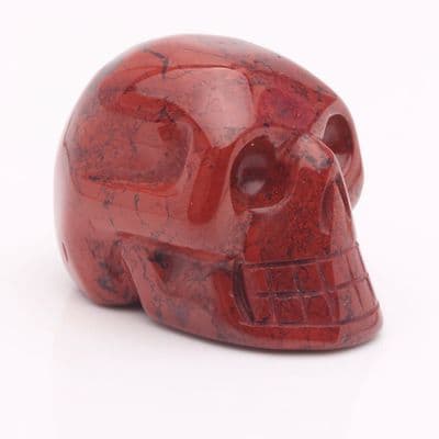 Brecciated Jasper Skull 3