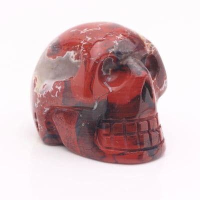 Brecciated Jasper Skull 4