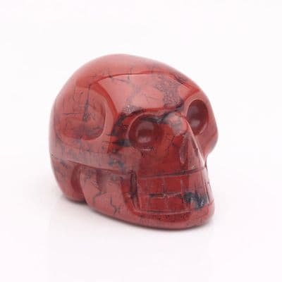 Brecciated Jasper Skull 5