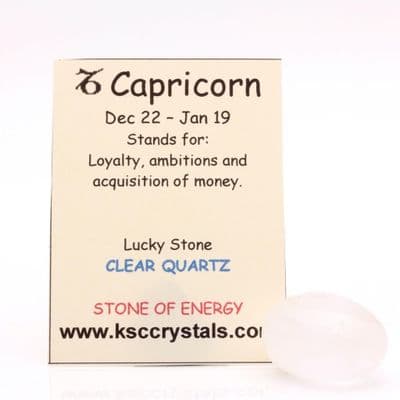 Capricorn (Clear Quartz)