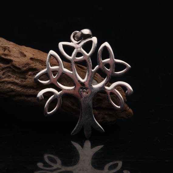 Celtic Trinity Tree of Life Pendant