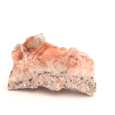 Cerussite with Barite 4