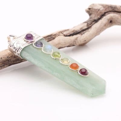 Chakra Green Aventurine Pendant 6