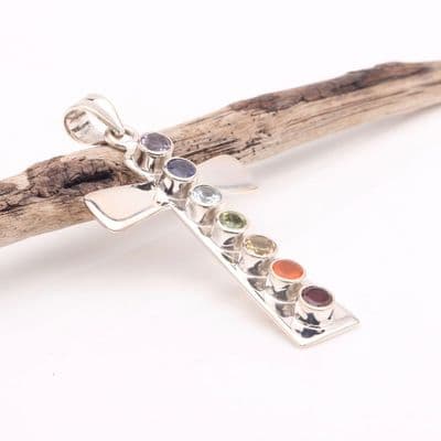 Chakra Silver Pendant 2
