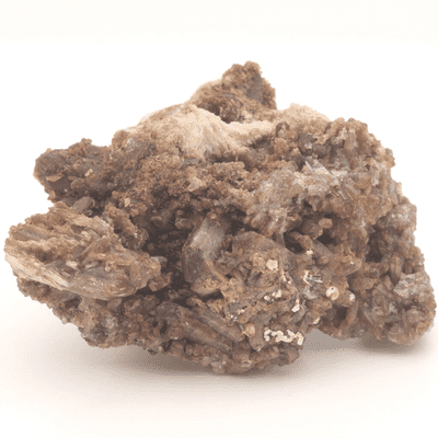 Childrenite Cluster on Quartz