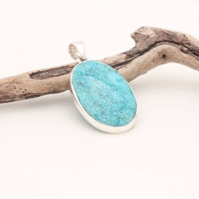 Chrysocolla Pendant 1
