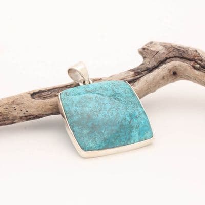 Chrysocolla Pendant 3