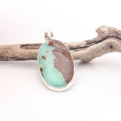 Chrysoprase Pendant 8