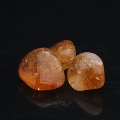 Citrine set of three 3