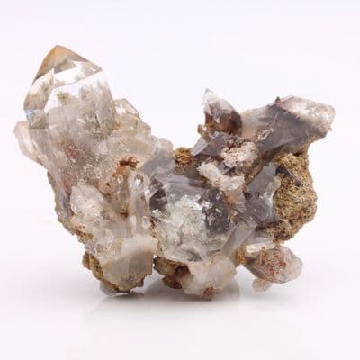 Clear Quartz Custer with  Rutile  (15)