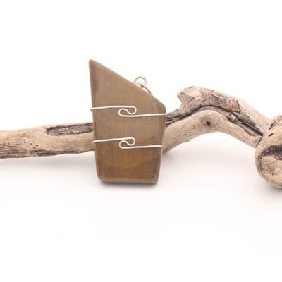 Coromandel Stonewood Pendant 7