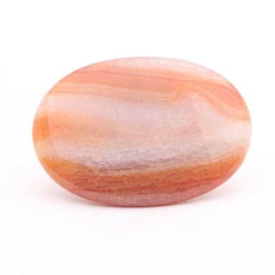 Crackled Fire Agate Palmstone 1