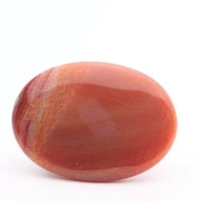 Crackled Fire Agate Palmstone 4