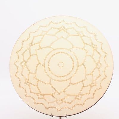 Crown Chakra Mandala Grid