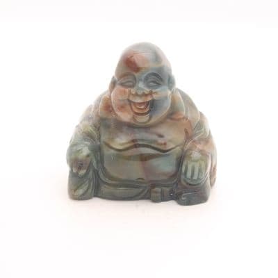 Fancy Green Jasper Buddha 1