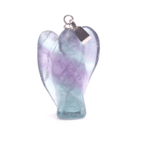Fluorite Angel Pendant