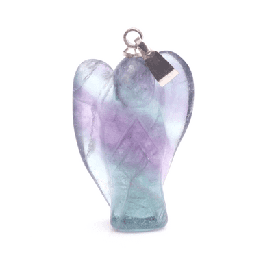 Fluorite Angel Pendant 5