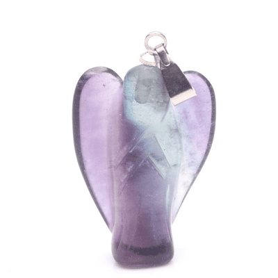 Fluorite Angel Pendant 8
