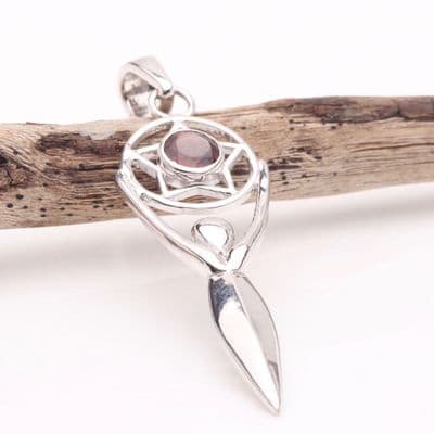 Garnet Goddess Pentagram 2