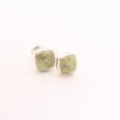 Gaspeite Stud Earrings 3
