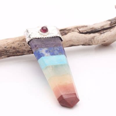 Gemstone Chakra Pendant 1