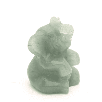 Green Aventurine  Baby Elephant 5