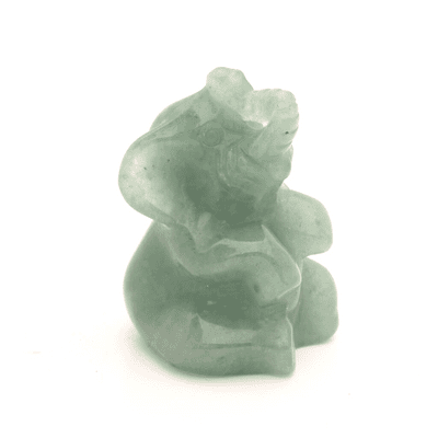Green Aventurine  Baby Elephant 6