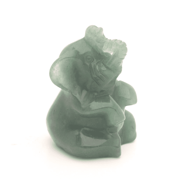 Green Aventurine Baby Elephant