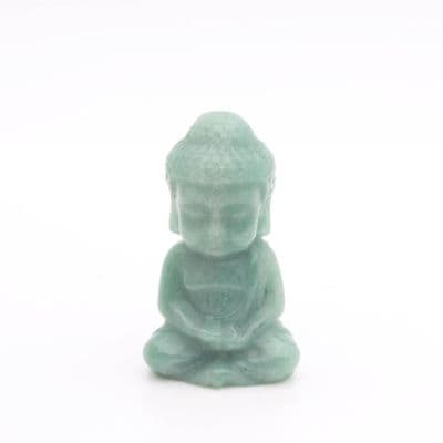 Green Aventurine Young Buddha Statue 7