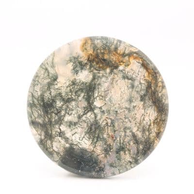 Green Moss Agate Disk 4