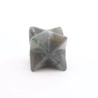 Green Moss Agate Merkaba | KSC Crystals