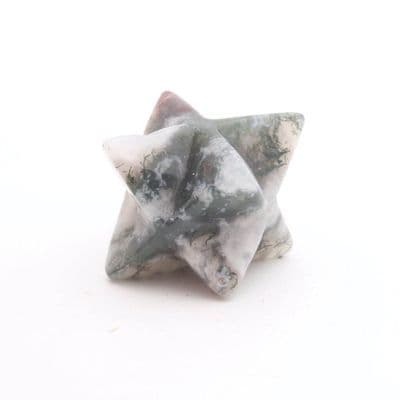 Green Moss Agate Merkaba 4