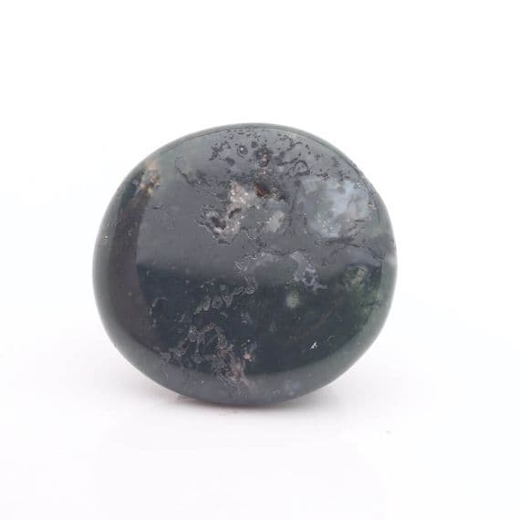 Green Moss Agate Palmstone