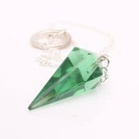 Green Obsidian Pendulum