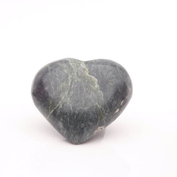 Green Serpentine Heart| KSC Crystals
