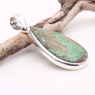 Green Variscite Pendant 1