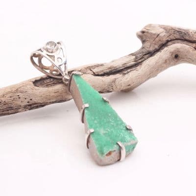 Green Variscite Pendant 3